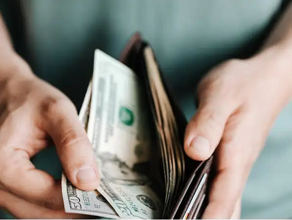 Wallet full of Money